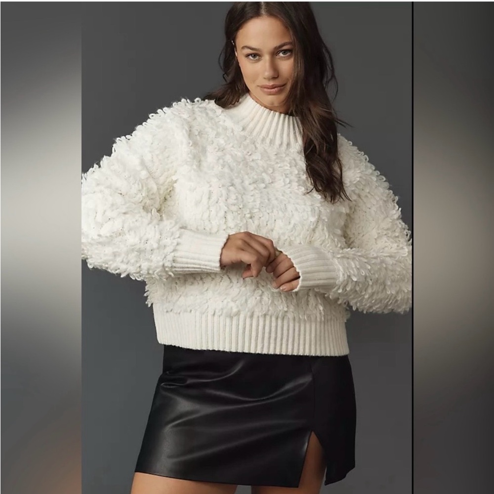 Maeve Ivory Knit Sweater